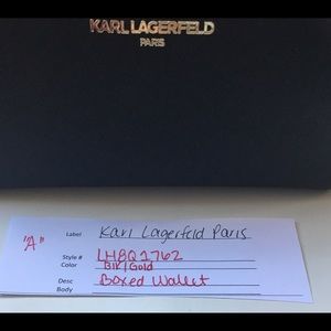 Karl lagerfeld box wallet